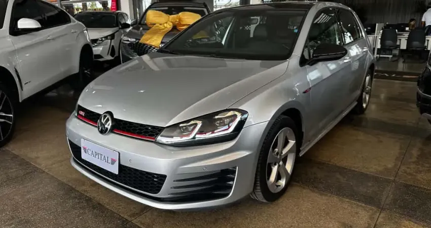 Volkswagen Golf 2.0 TSI GTI 16V TURBO GASOLINA 4P AUTOMÁTICO - Prata - 2017/2017