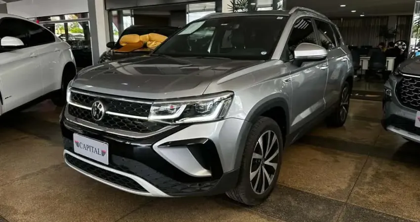 Volkswagen Taos 1.4 250 TSI TOTAL FLEX HIGHLINE AUTOMÁTICO - Prata - 2021/2022