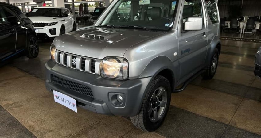 Suzuki Jimny 1.3 4ALL 4X4 16V GASOLINA 2P MANUAL - Prata - 2017/2018