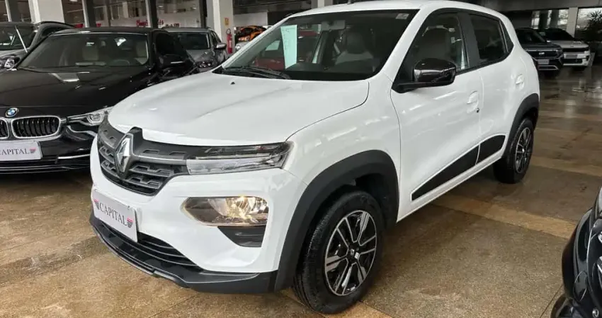 Renault Kwid INTENSE 1.0 FLEX MANUAL - Branca - 2022/2023