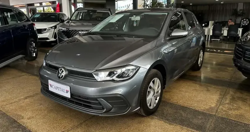 Volkswagen Polo 1.0 170 TSI COMFORTLINE AUTOMÁTICO - Cinza - 2024/2024