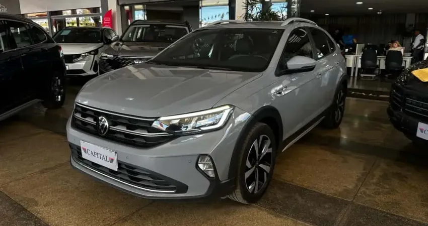 Volkswagen Nivus 1.0 200 TSI TOTAL FLEX HIGHLINE AUTOMÁTICO - Cinza - 2023/2024