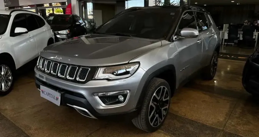 Jeep Compass 2.0 16V DIESEL LIMITED 4X4 AUTOMÁTICO - Prata - 2019/2019