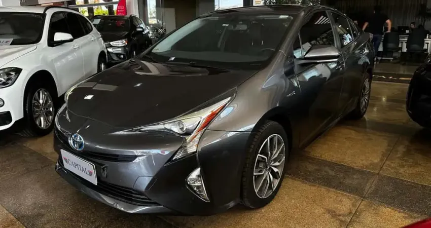 Toyota Prius 1.8 16V HÍBRIDO 4P AUTOMÁTICO - Cinza - 2017/2018