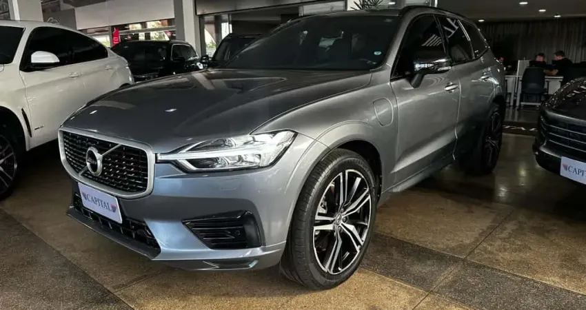 Volvo XC60 2.0 T8 HYBRID R-DESIGN AWD GEARTRONIC - Cinza - 2020/2020