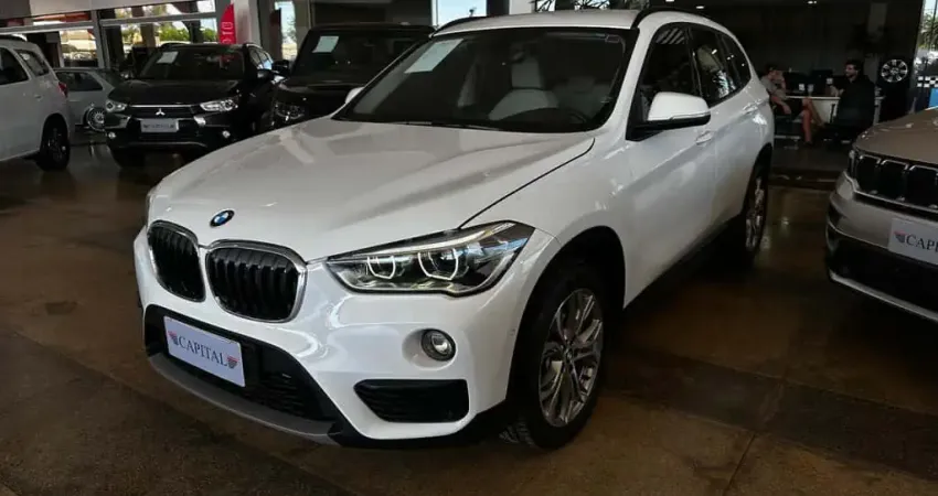 BMW X1 2.0 16V TURBO ACTIVEFLEX SDRIVE20I 4P AUTOMÁTICO - Branca - 2019/2019