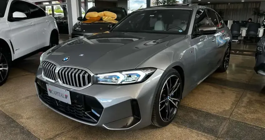 BMW 320i 2.0 16V TURBO FLEX M SPORT AUTOMÁTICO - Cinza - 2023/2024