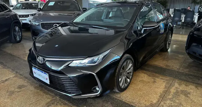 Toyota Corolla 2.0 VVT-IE FLEX XEI DIRECT SHIFT - Preta - 2021/2022