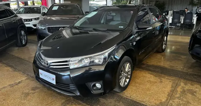 Toyota Corolla 2.0 XEI 16V FLEX 4P AUTOMÁTICO - Preta - 2015/2016