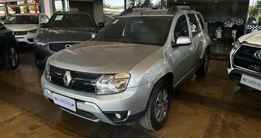 Renault Duster 1.6 16V SCE FLEX DYNAMIQUE X-TRONIC - Prata - 2018/2019
