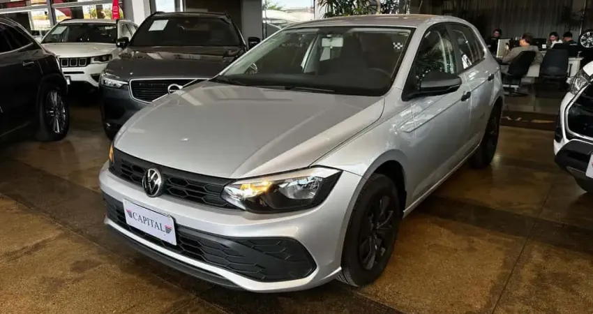 Volkswagen Polo 1.0 MPI TRACK MANUAL - Prata - 2024/2025