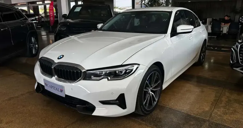 BMW 320i 2.0 16V TURBO GASOLINA SPORT AUTOMÁTICO - Branca - 2020/2020