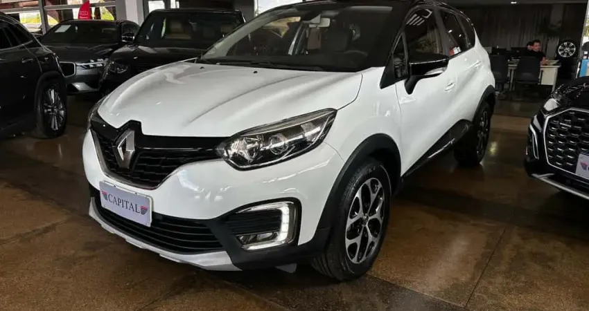 Renault Captur 1.6 16V SCE FLEX INTENSE X-TRONIC - Branca - 2017/2018