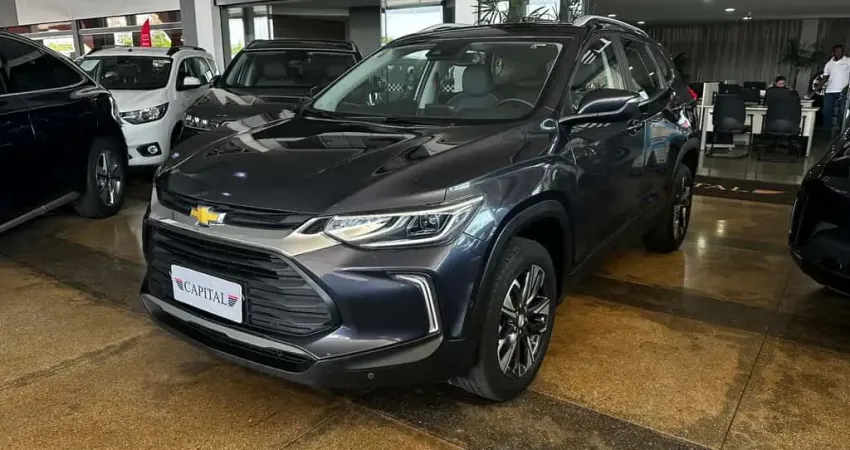 Chevrolet Tracker 1.2 TURBO FLEX PREMIER AUTOMÁTICO  - Cinza - 2023/2024