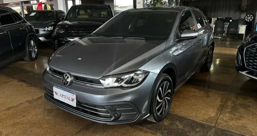 Volkswagen Polo 1.0 170 TSI HIGHLINE AUTOMÁTICO - Cinza - 2024/2025