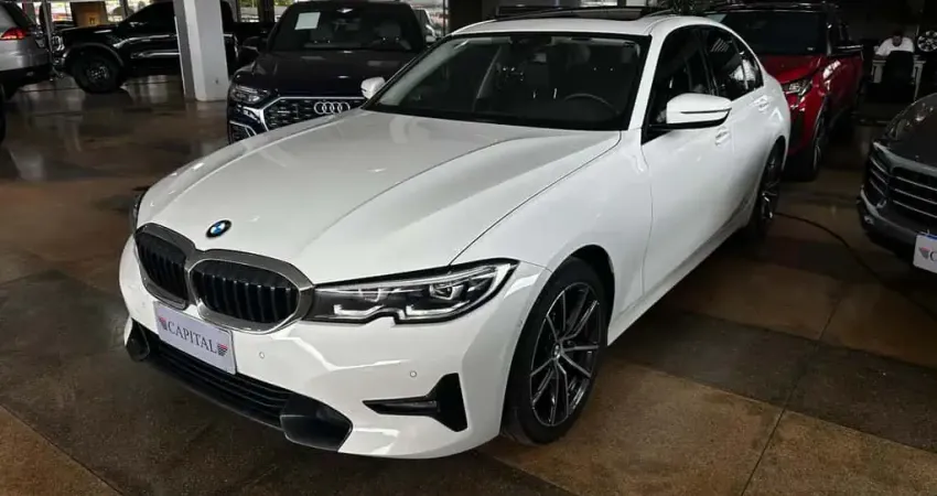 BMW 320i 2.0 16V TURBO GASOLINA SPORT GP AUTOMÁTICO - Branca - 2020/2021