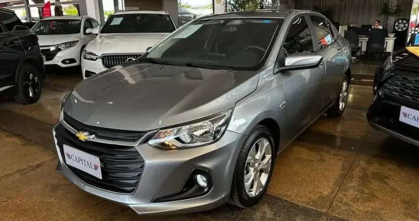 Chevrolet Onix 1.0 TURBO FLEX PLUS LTZ AUTOMÁTICO - Prata - 2023/2024