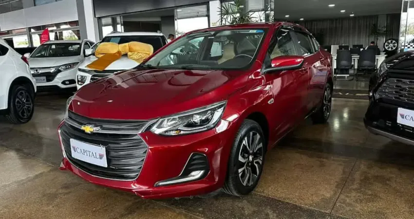 Chevrolet Onix 1.0 TURBO FLEX PLUS PREMIER AUTOMÁTICO - Vermelha - 2023/2023