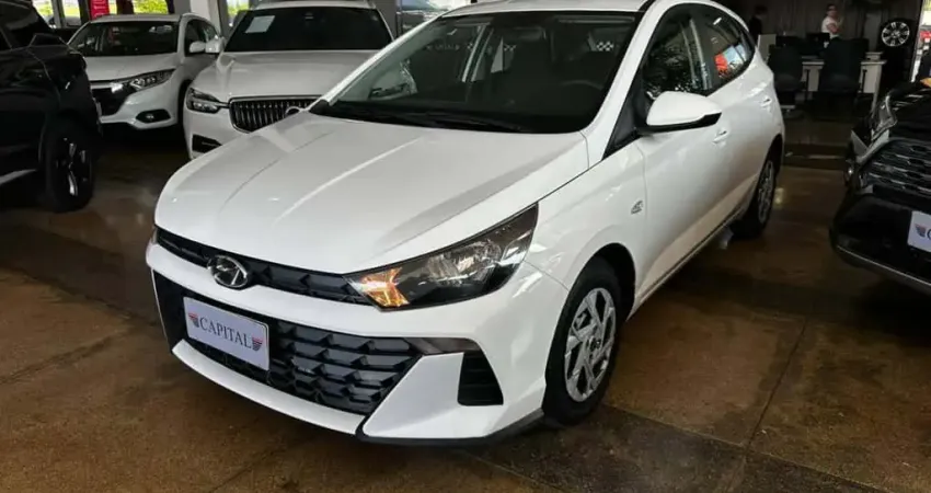 Hyundai HB20 1.0 12V FLEX SENSE MANUAL - Branca - 2023/2024