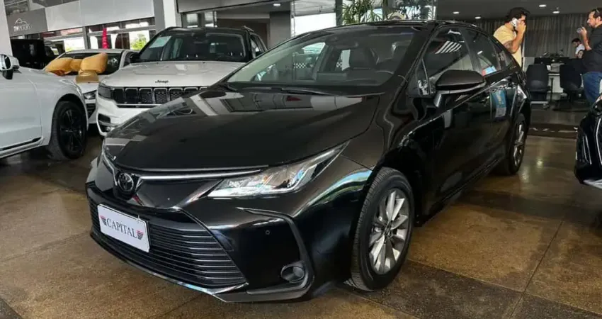 Toyota Corolla 2.0 VVT-IE FLEX GLI DIRECT SHIFT - Preta - 2022/2023