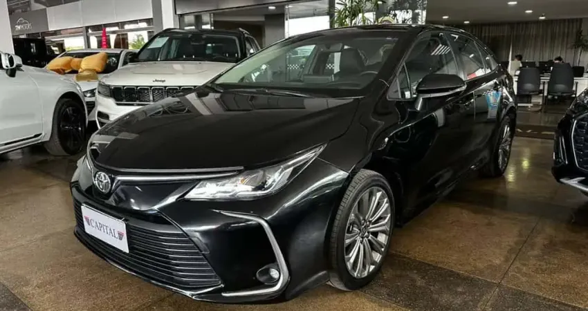 Toyota Corolla 2.0 VVT-IE FLEX XEI DIRECT SHIFT - Preta - 2021/2022