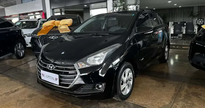 Hyundai HB20S 1.6 COMFORT PLUS 16V FLEX 4P AUTOMÁTICO - Preta - 2016/2016