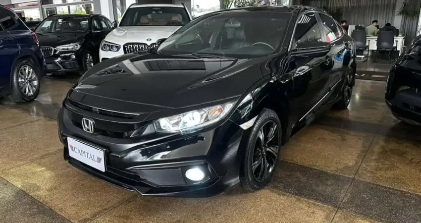 Honda Civic 2.0 16V FLEXONE SPORT 4P CVT - Preta - 2021/2021
