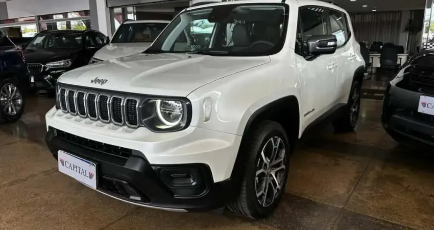 Jeep Renegade 1.3 T270 TURBO FLEX LONGITUDE AT6 - Branca - 2023/2024