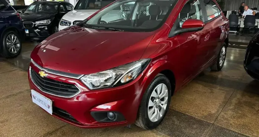 Chevrolet Onix 1.4 MPFI LT 8V FLEX 4P MANUAL - Vermelha - 2017/2018