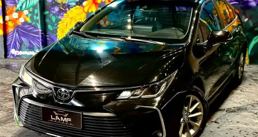 Toyota Corolla GLI 20 - Preta - 2022/2023