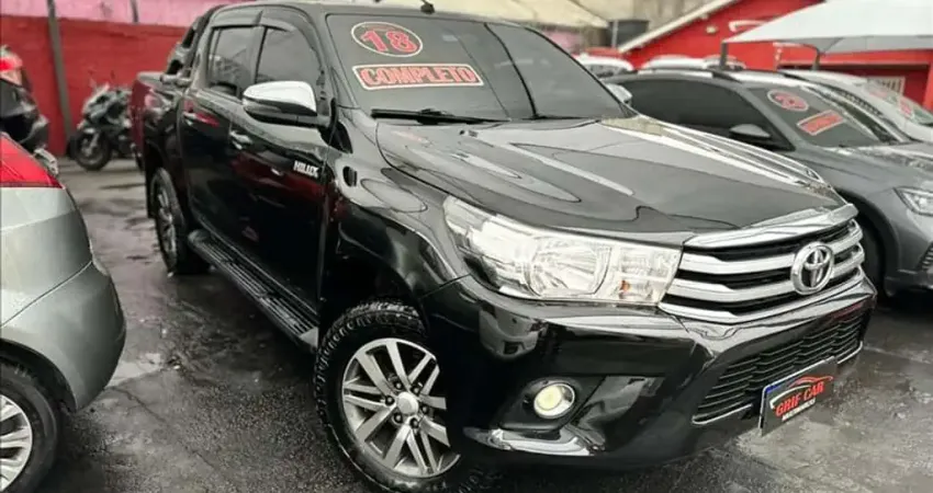 TOYOTA HILUX 2.8 SRV 4X4 CD 16V - 2018/2018