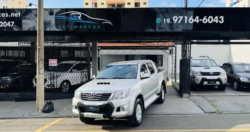 TOYOTA Hilux Caminhonete 3.0 16V 4P 4X4 SRV TURBO DIESEL CABINE DUPLA AUTOMÁTICO
