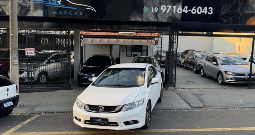 HONDA Civic 2.0 16V 4P FLEX LXR AUTOMÁTICO
