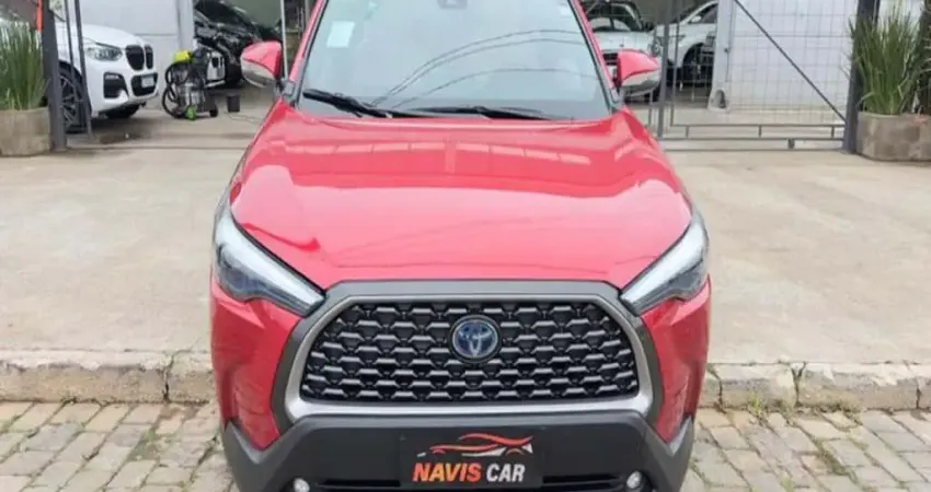 Toyota Corolla Cross XRX 1.8 16V Aut. (Híbrido) - Vermelha - 2021/2022
