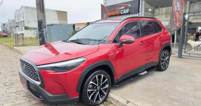 Toyota Corolla Cross XRX 1.8 16V Aut. (Híbrido) - Vermelha - 2021/2022