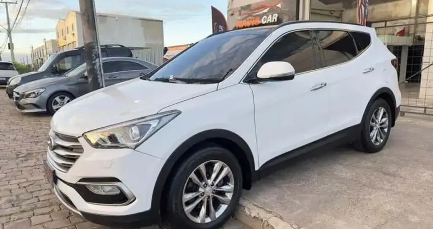 Hyundai Santa Fe/GLS 3.3 V6 4X4 Tiptronic  - Branca - 2018/2019