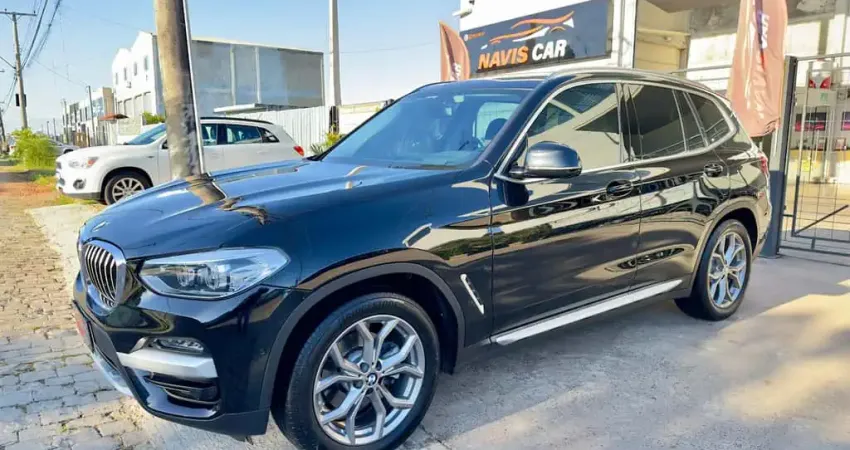 BMW X3 XDRIVE 20i 2.0/X-Line Bi-TB Flex Aut. - Preta - 2020/2020