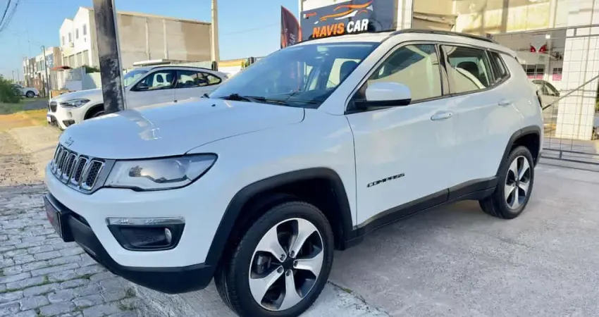 Jeep Compass LONGITUDE 2.0 4x4 Dies. 16V Aut.  - Branca - 2016/2017