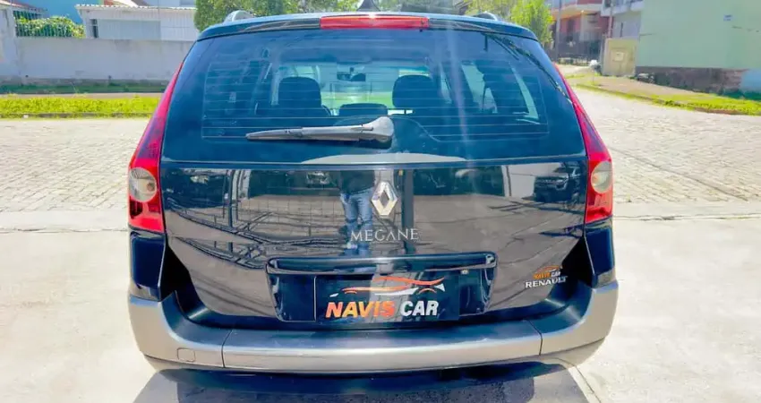 Renault Mégane Grand Tour Megane Grand Tour Dynamique 2.0 16V Mec.  - Preta - 2008/2008