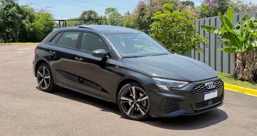 Audi A3 Sportback S-Line 2.0 TFSI Automático e Teto Solar
