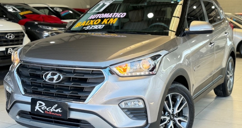 Hyundai Creta Prestige 2.0 automática completa com baixa quilometragem 