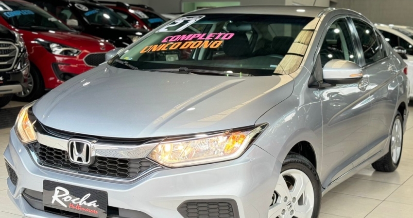 Honda City Personal 1.5 automático CVT único dono com baixa quilometragem 