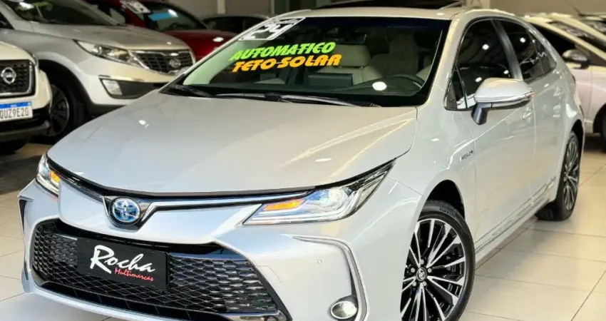 Toyota Corolla Altis Premium 1.8 Híbrido automático com garantia de fábrica 