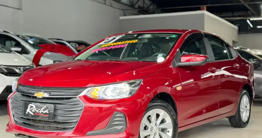 GM ONIX PLUS(SEDAN) LT TURBO 1.0 Automático Único dono com baixa quilometragem 