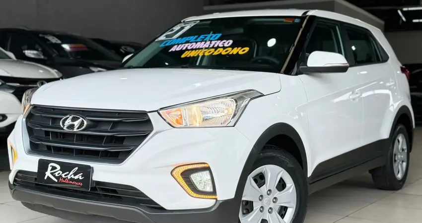 Hyundai Creta Attitude 1.6 Automático completa único dono com baixa quilometragem 