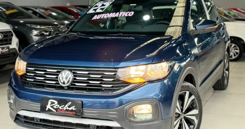 VW T-Cross Comfortline 1.0 turbo automático super conservado em estado de novo 