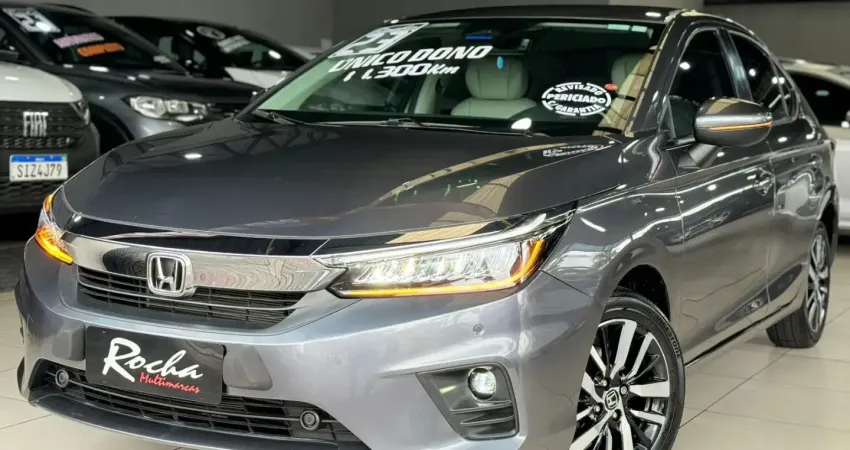 Honda City Touring 1.5 Automático CVT único dono na garantia Honda