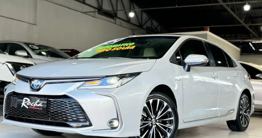 Corolla Altis Premium Hybrid 2024 na Garantia de Fábrica laudo 100% aprovado! 
