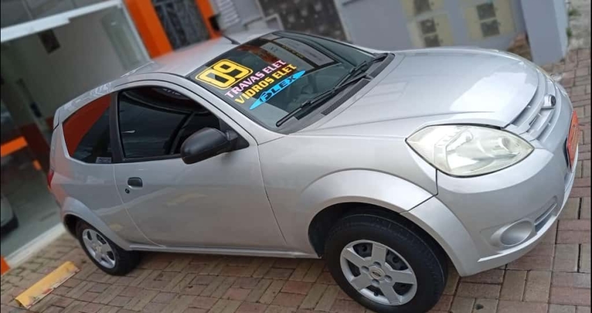 Ford KA 1.0 TECNO 8V Flex 3p  - Prata - 2008/2009