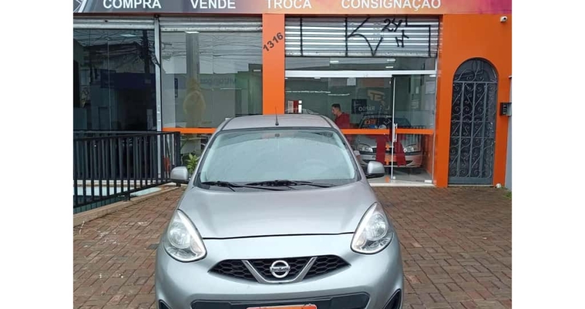 Nissan March S 1.0 12V Flex 5p  - Cinza - 2018/2019